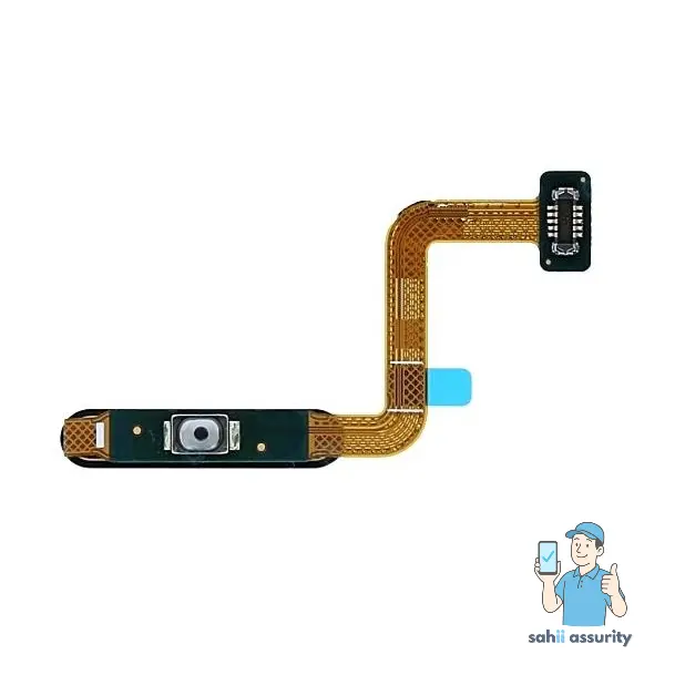 Fingerprint Sensor with Flex Cable for Samsung Galaxy M32 Black thumbnail